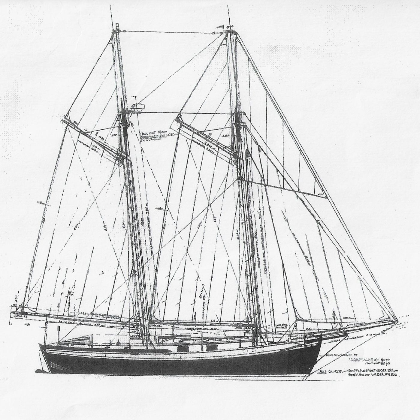Ontwerptekening van de Skoit